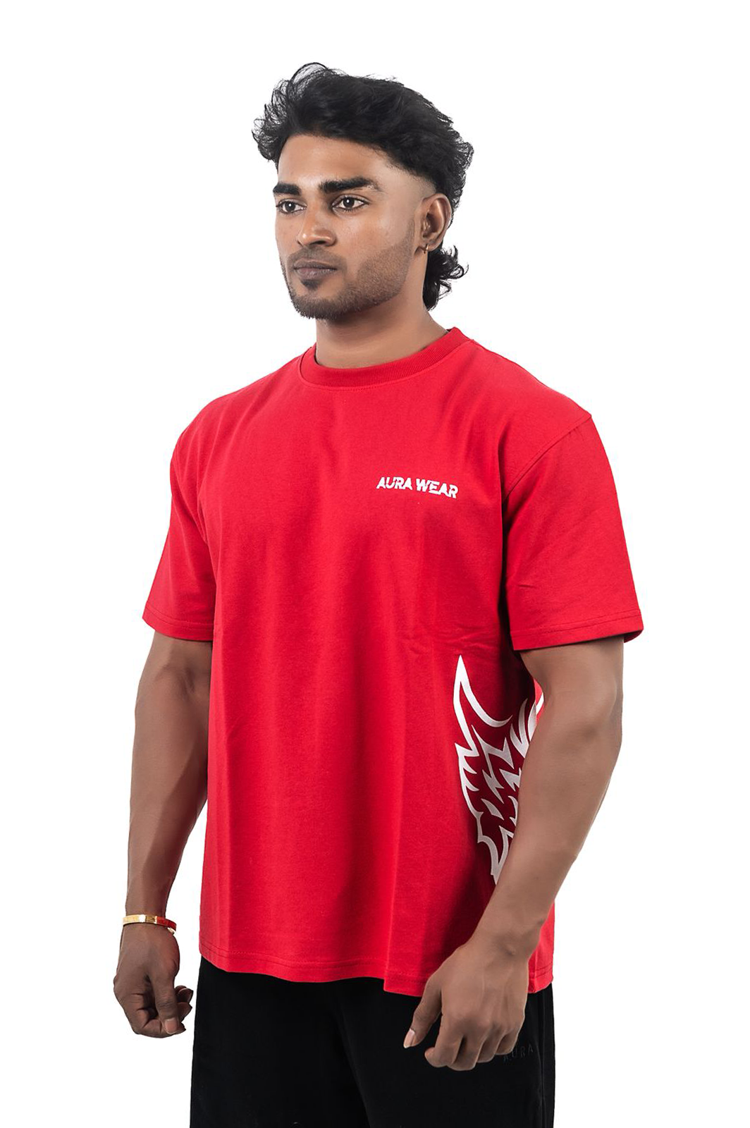 1011 - Dragon Logo Tee - Red