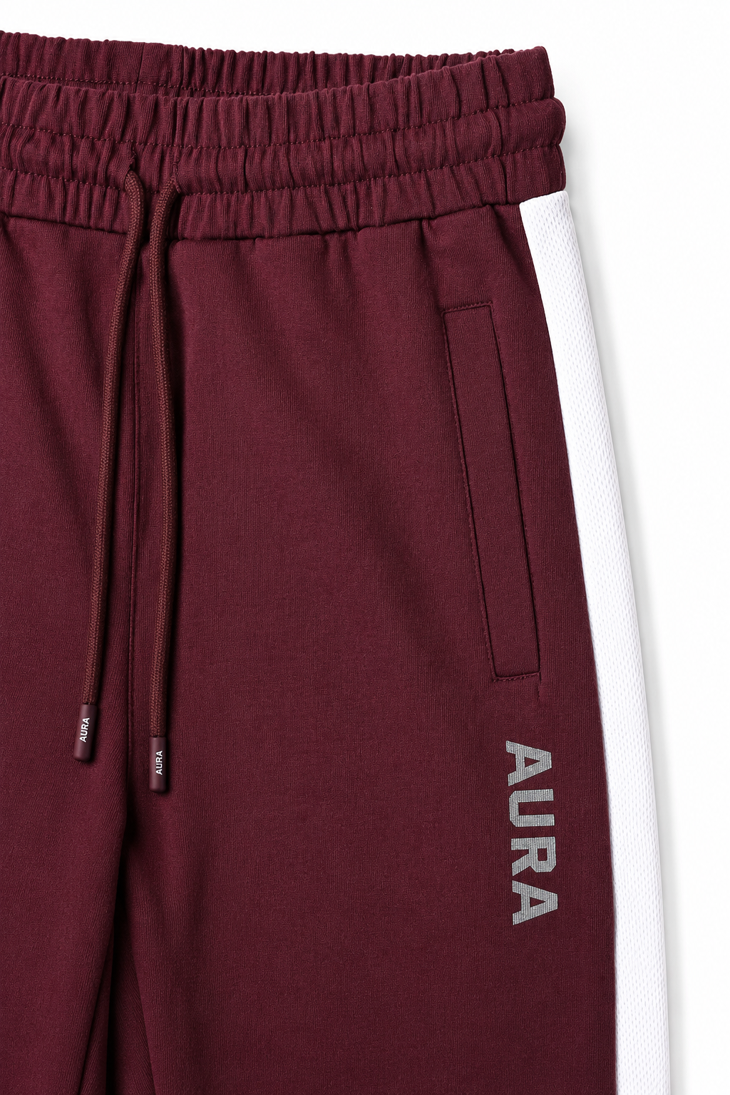 2003 – AURA Mesh Panel Jogger – MUTED WINE