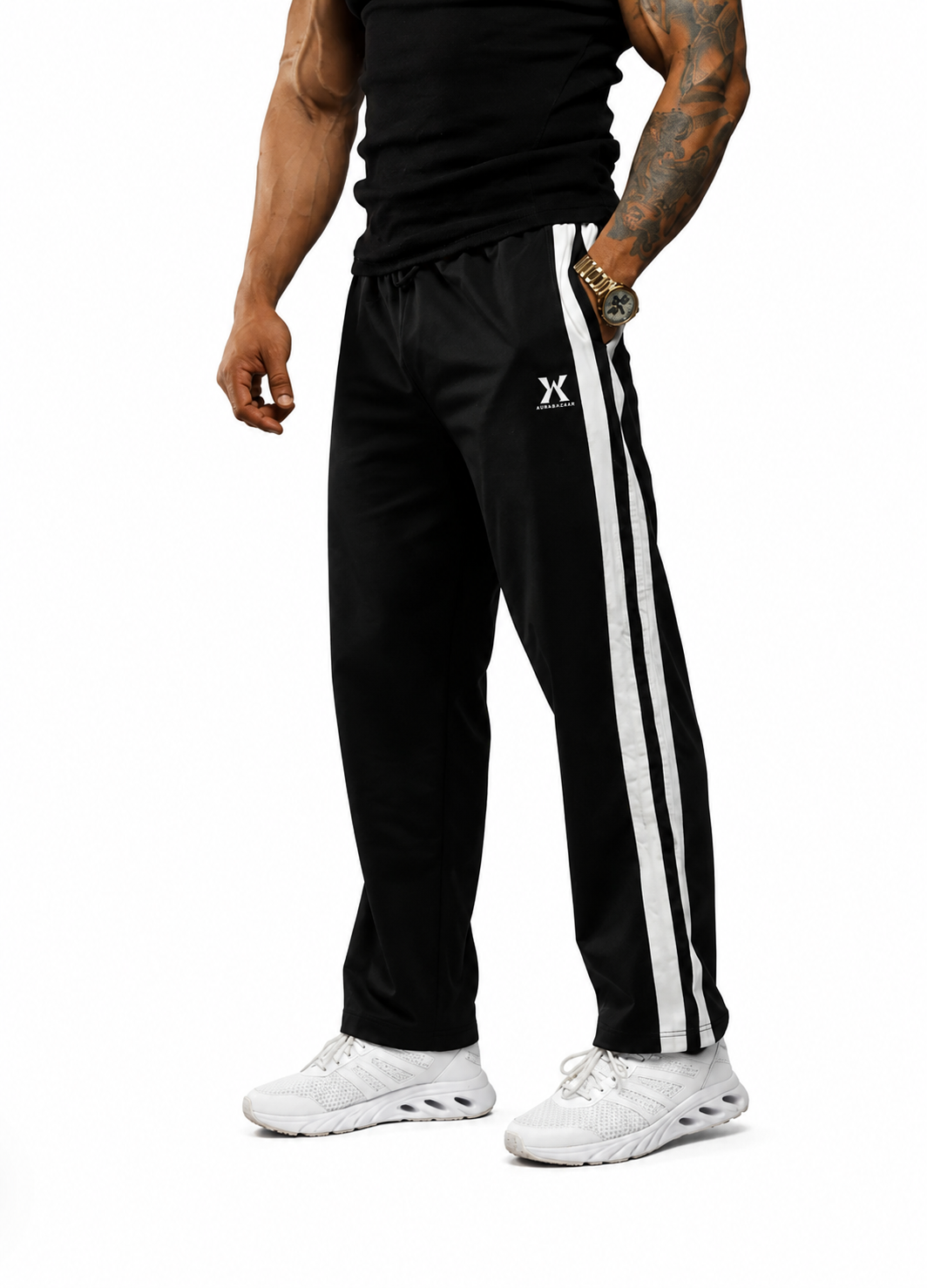 2001- Classic Nylon Jogger - MATTE BLACK