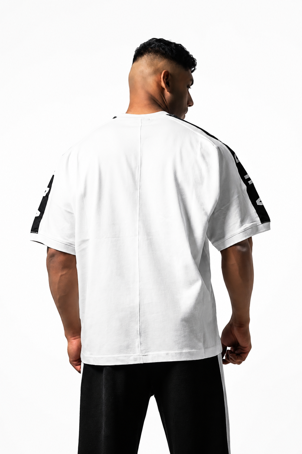 1001 -Aura Boxy Raglan Tee- OPTIC WHITE