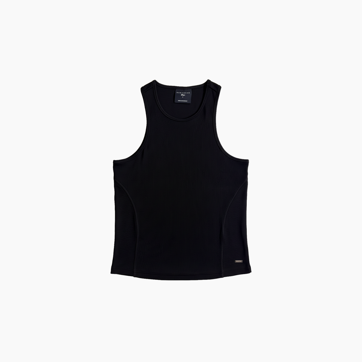 3002 - AURA SLIM TANK - JET BLACK