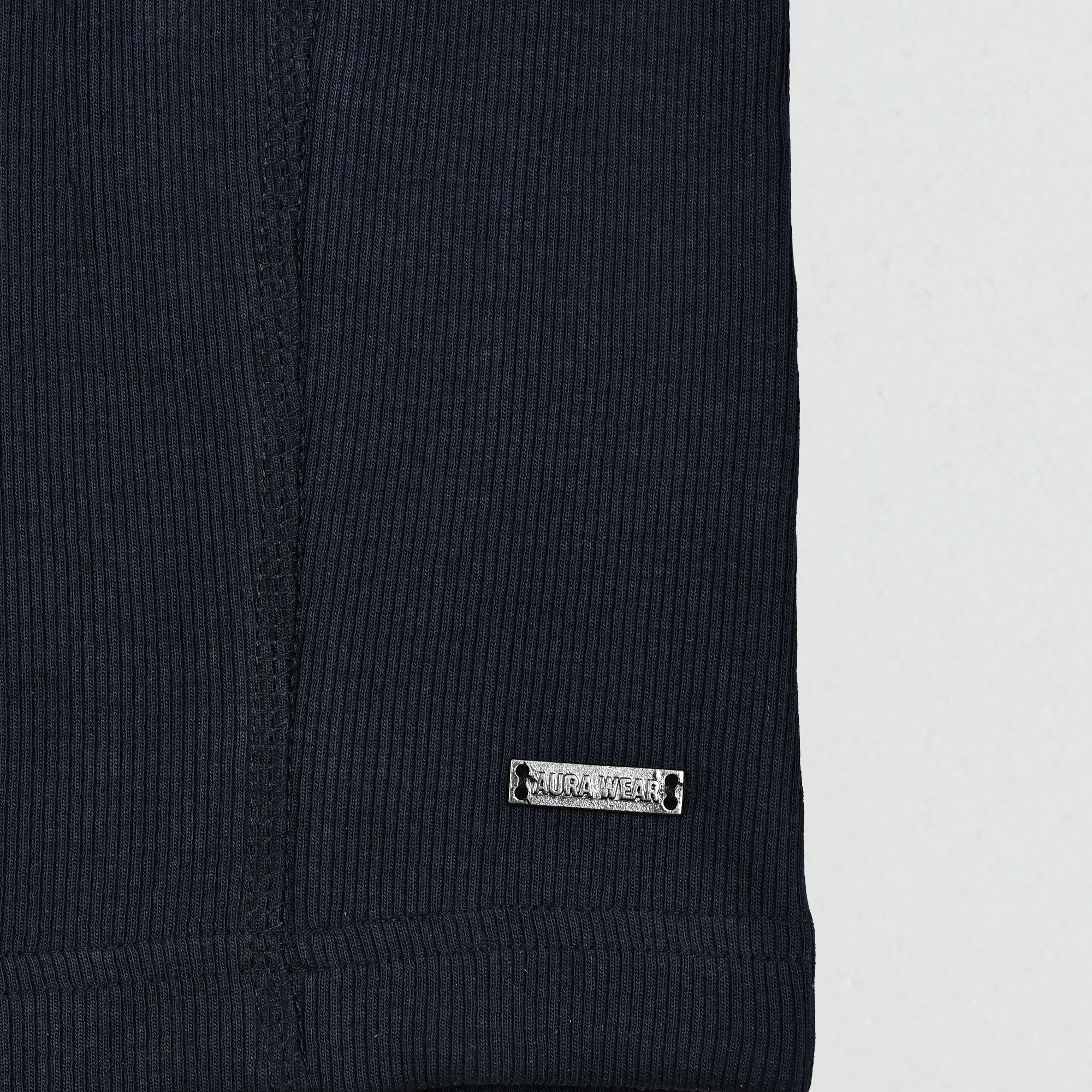 3001 - Aura Body Fit Tank- Deep Navy