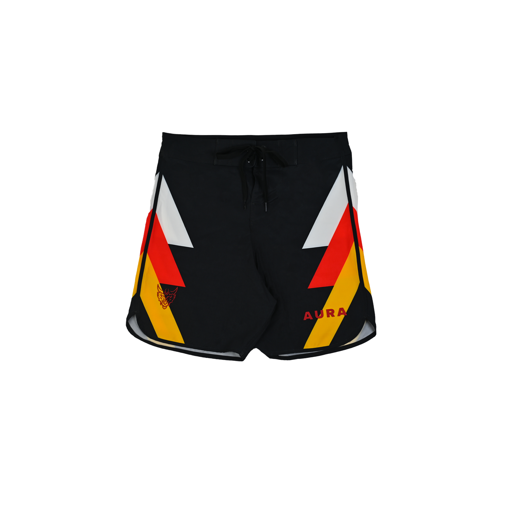 9017 Tri-Strike Black Boardshorts