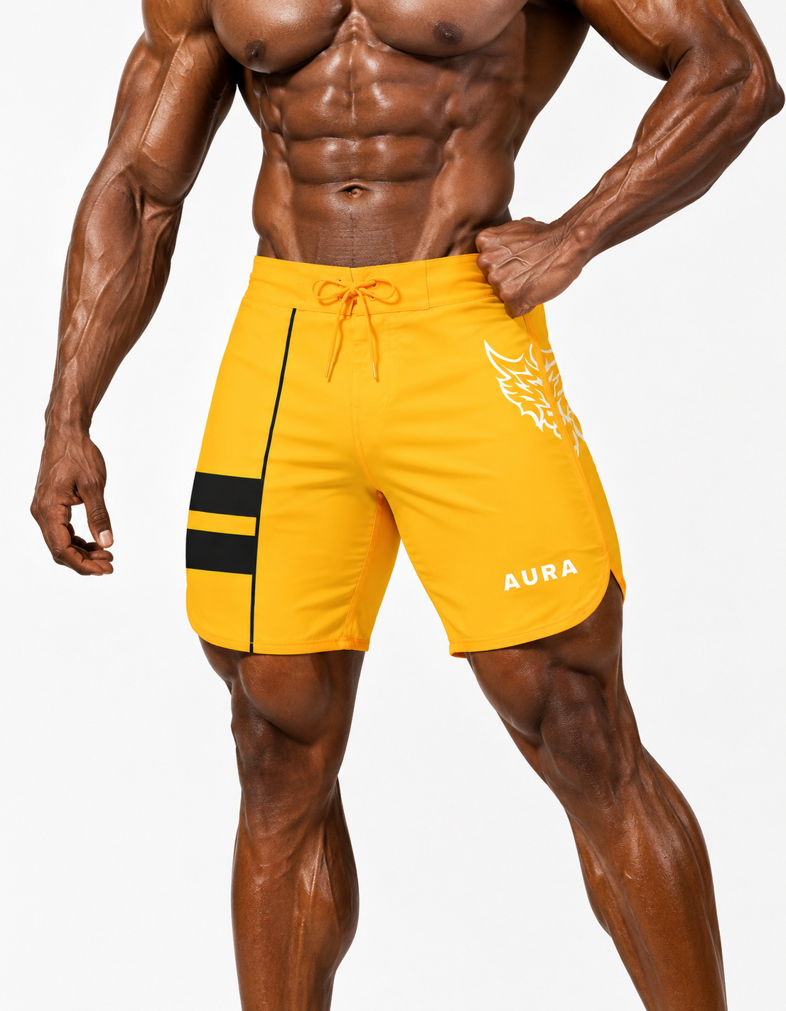9018 - Line Breaker Yellow - Boardshorts