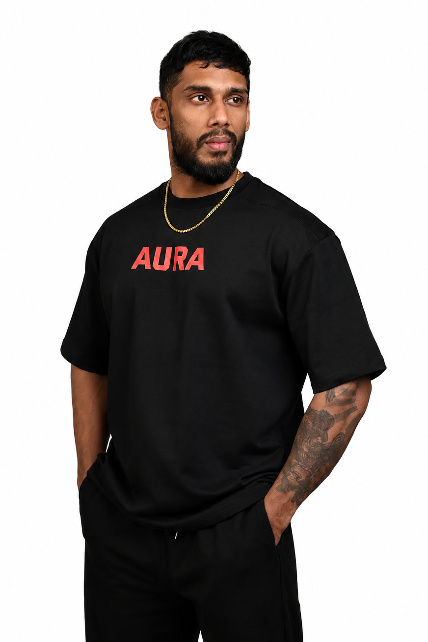 1003 -AURA HD Tee (Jet Black)