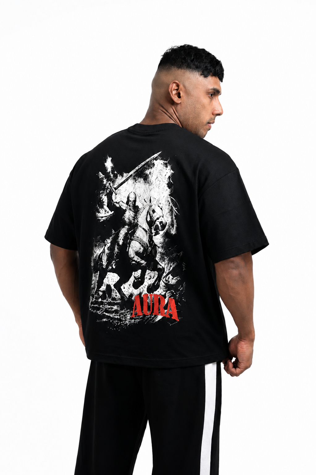 1007 -  Legend King Tee - Jet Black
