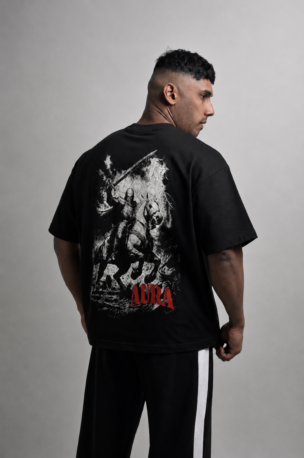 1007 -  Legend King Tee - Jet Black
