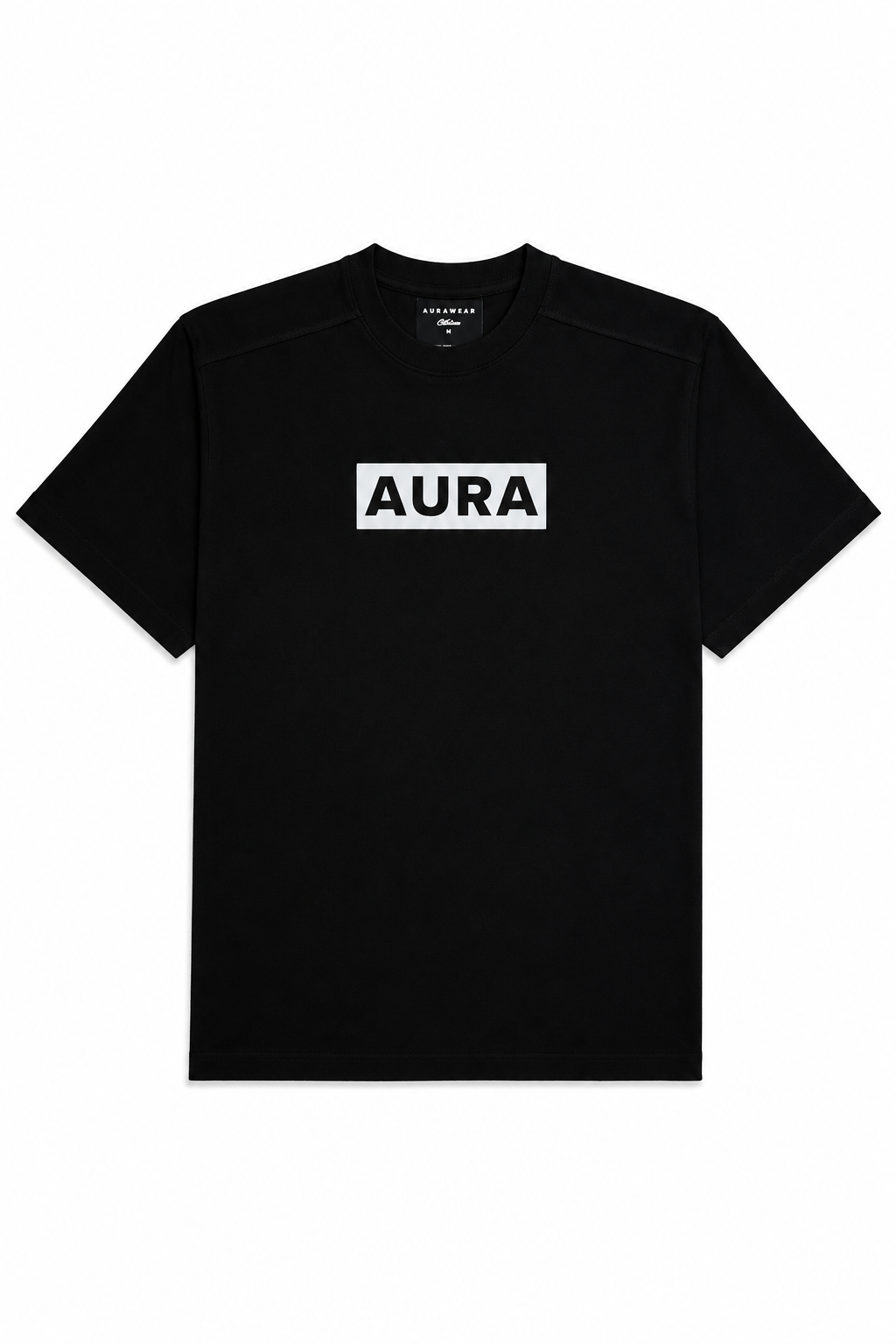1002 - Aura Essential tee - Jet Black