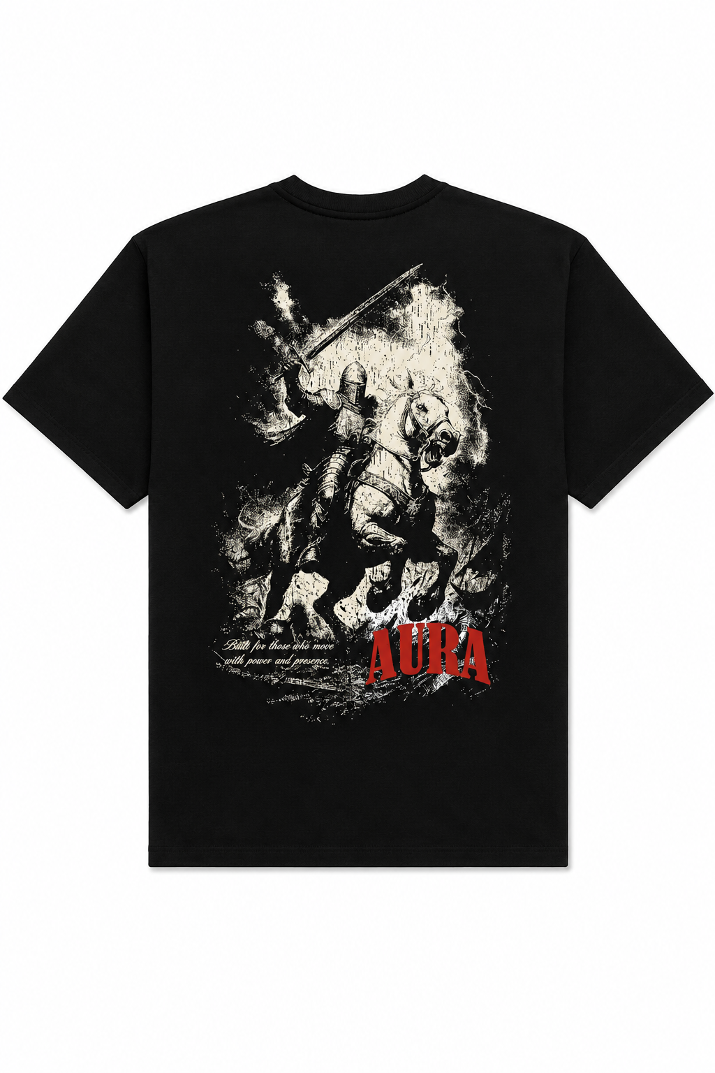1007 -  Legend King Tee - Jet Black