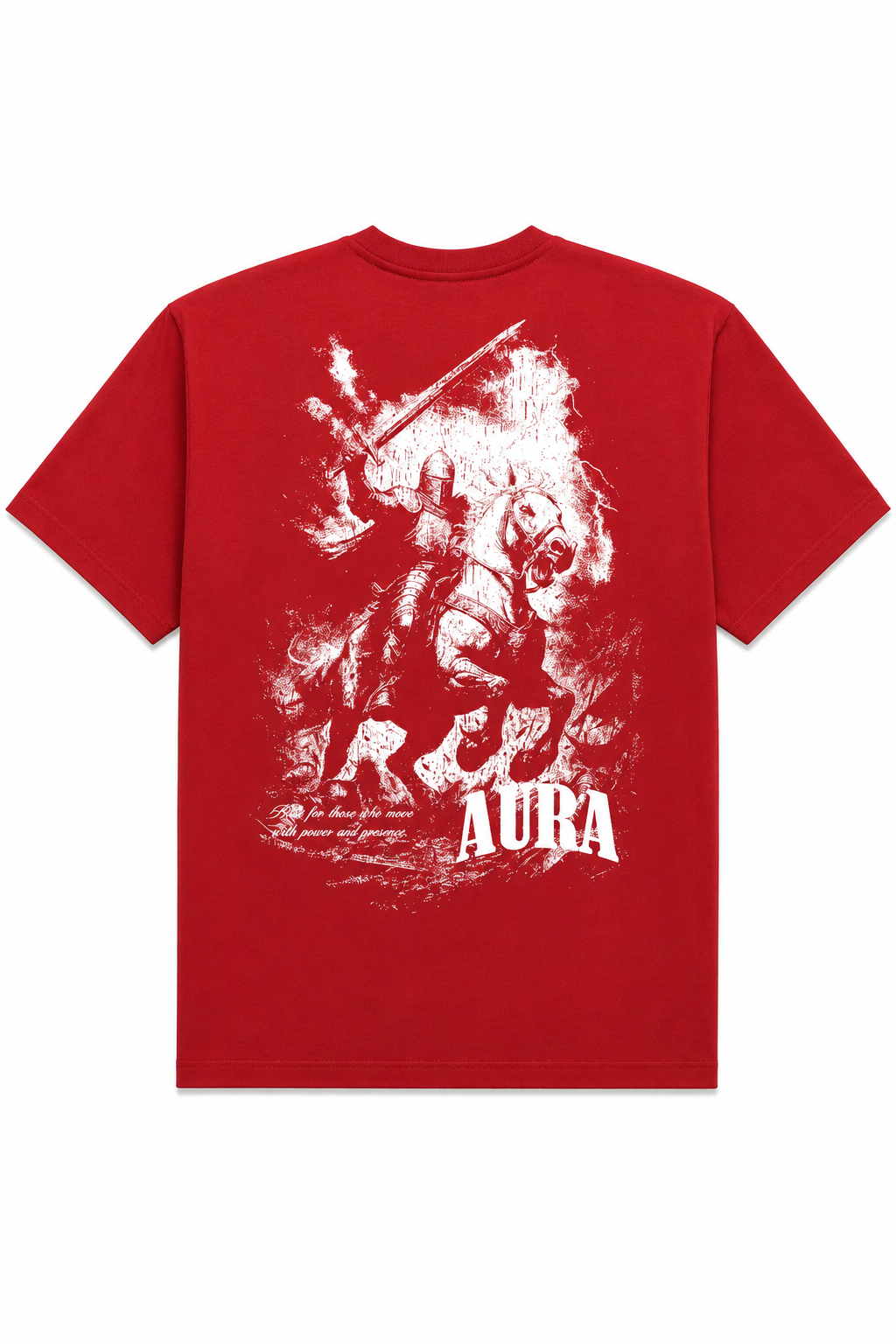 1007 - Legend King Tee - Crimson Red