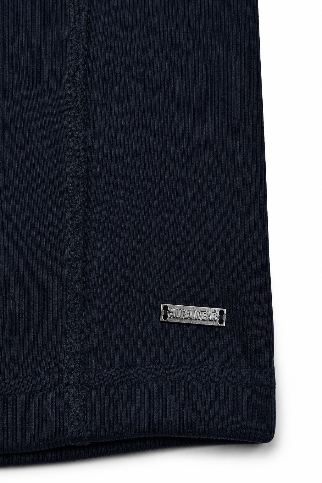 3001 - Aura Body Fit Tank- Deep Navy