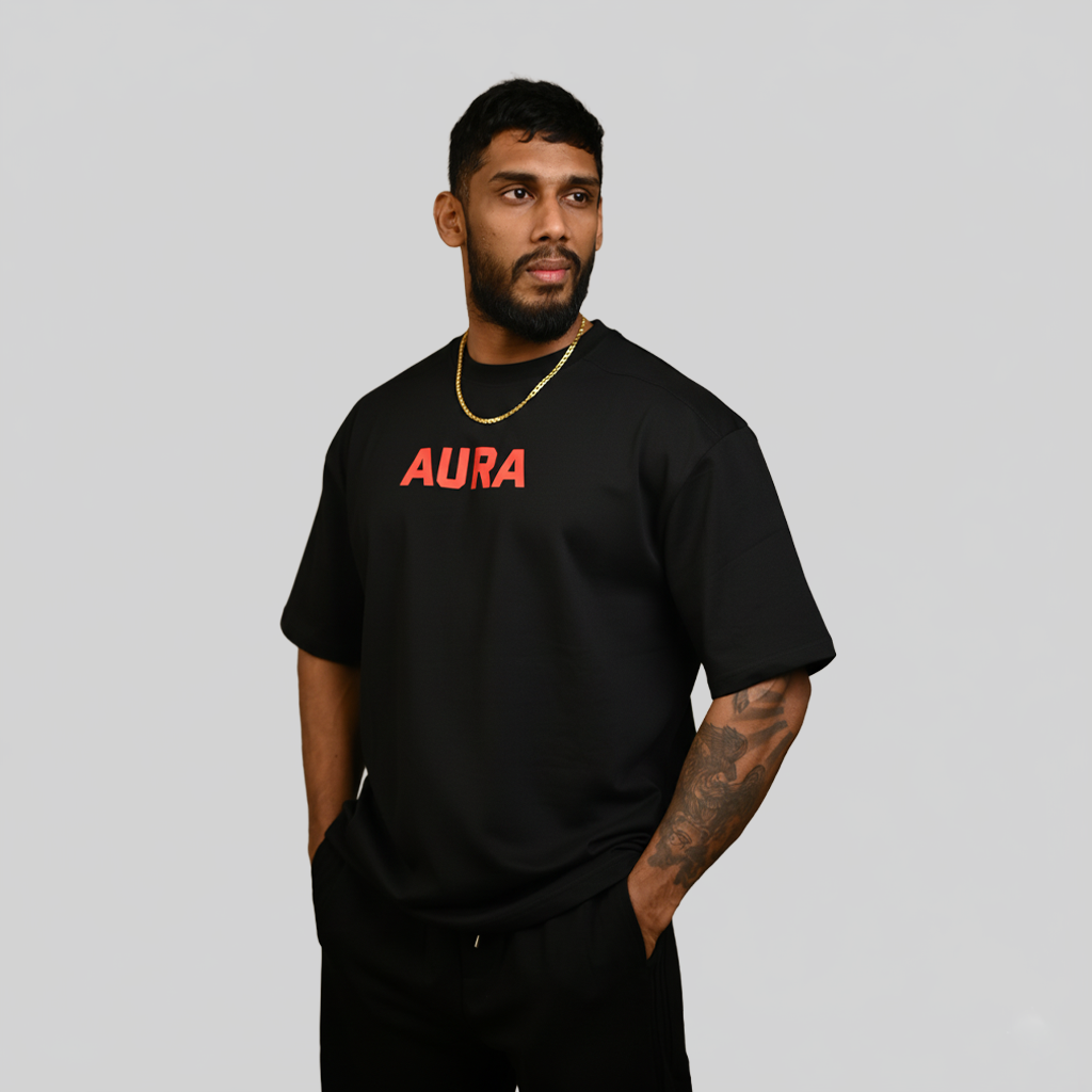 1003 -AURA HD Tee (Jet Black)