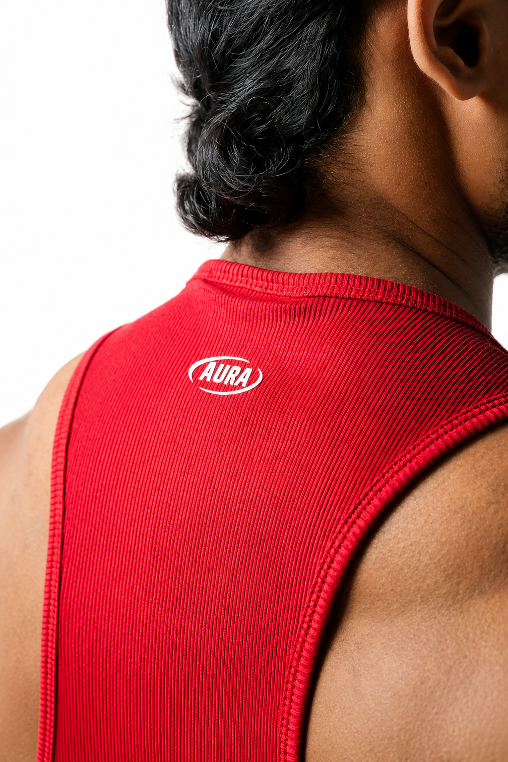 3002 - AURA SLIM TANK - CRIMSON RED
