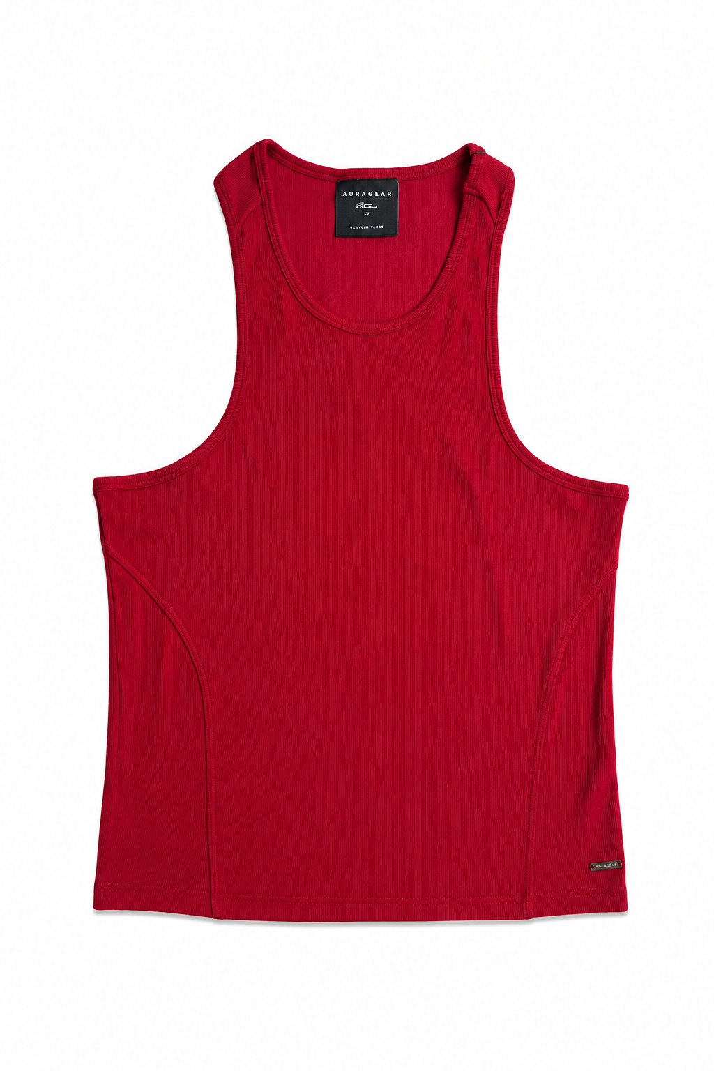 3002 - AURA SLIM TANK - CRIMSON RED