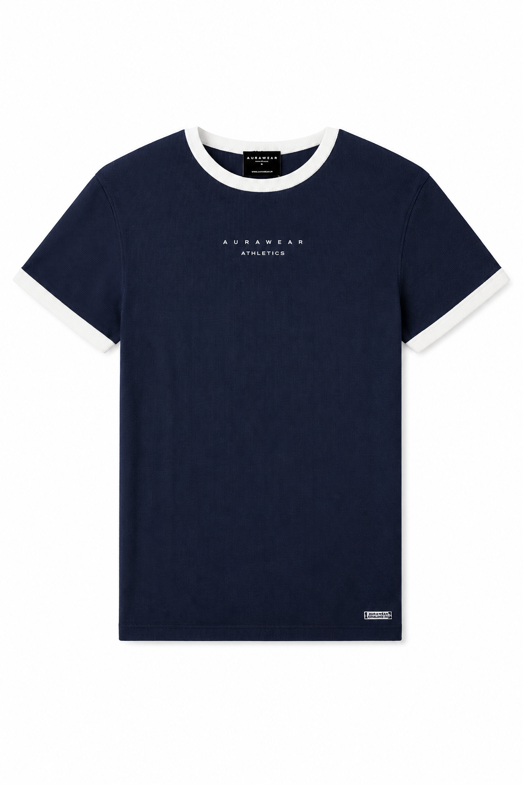 1009 - Aura Athletic Tee - Deep Navy