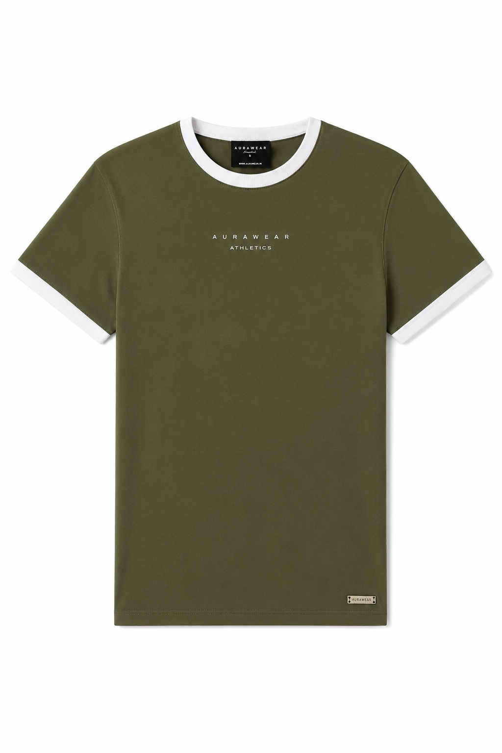 1009 - Aura Athletic Tee - Olive