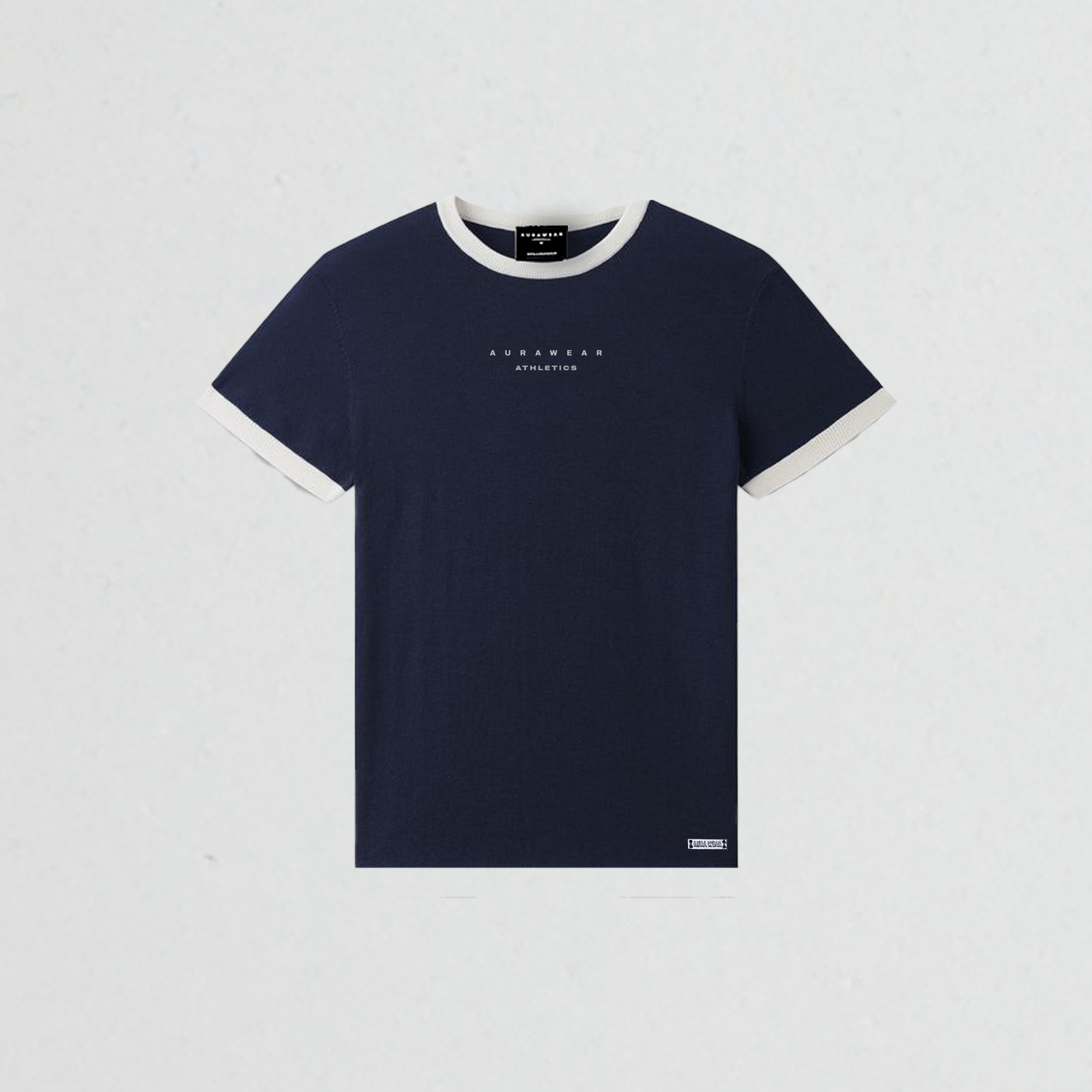 1009 - Aura Athletic Tee - Deep Navy