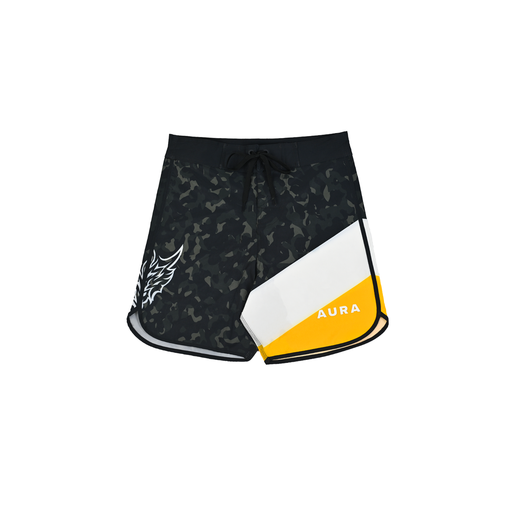 9012 - Classic Edition Camo Yellow Boardshorts