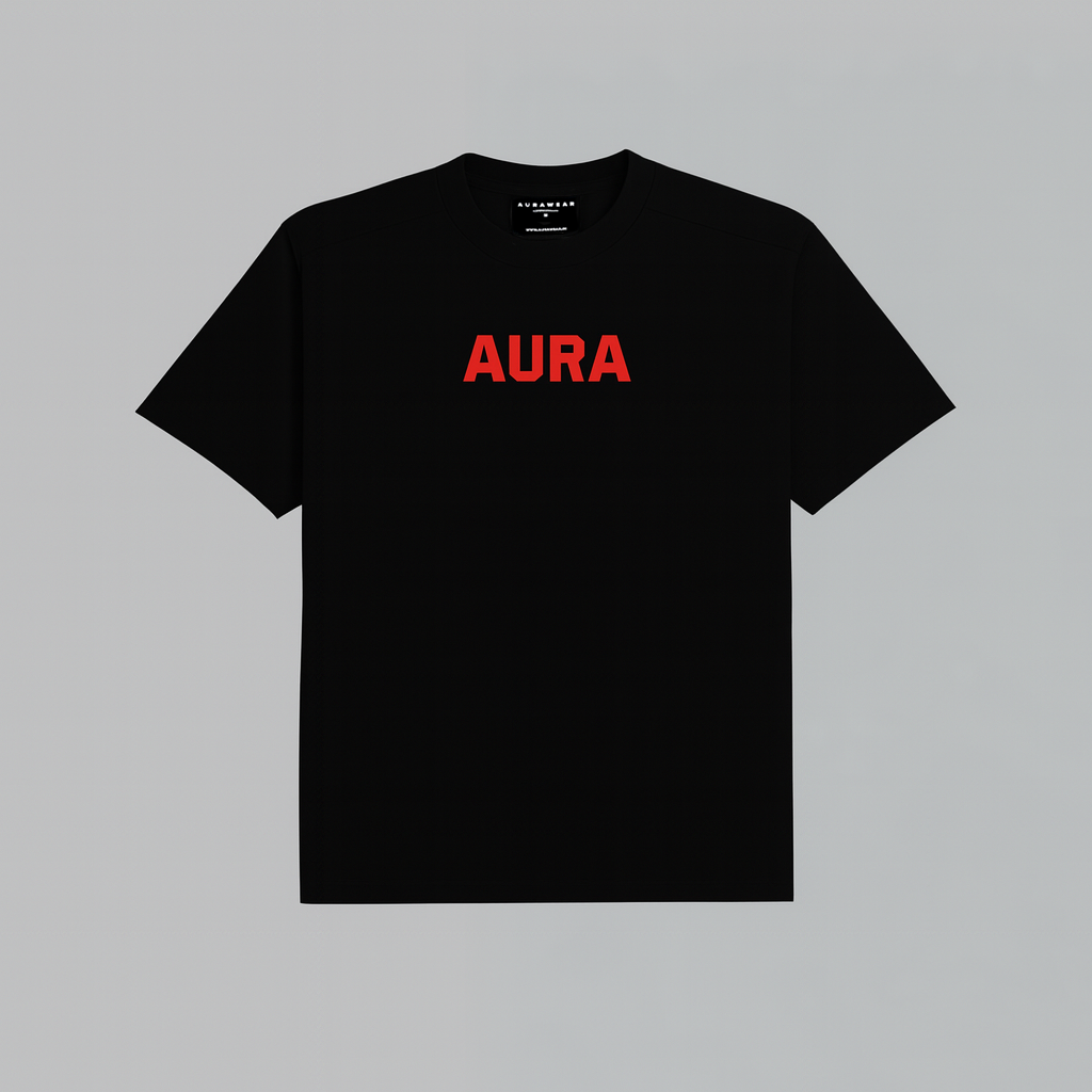 1003 -AURA HD Tee (Jet Black)