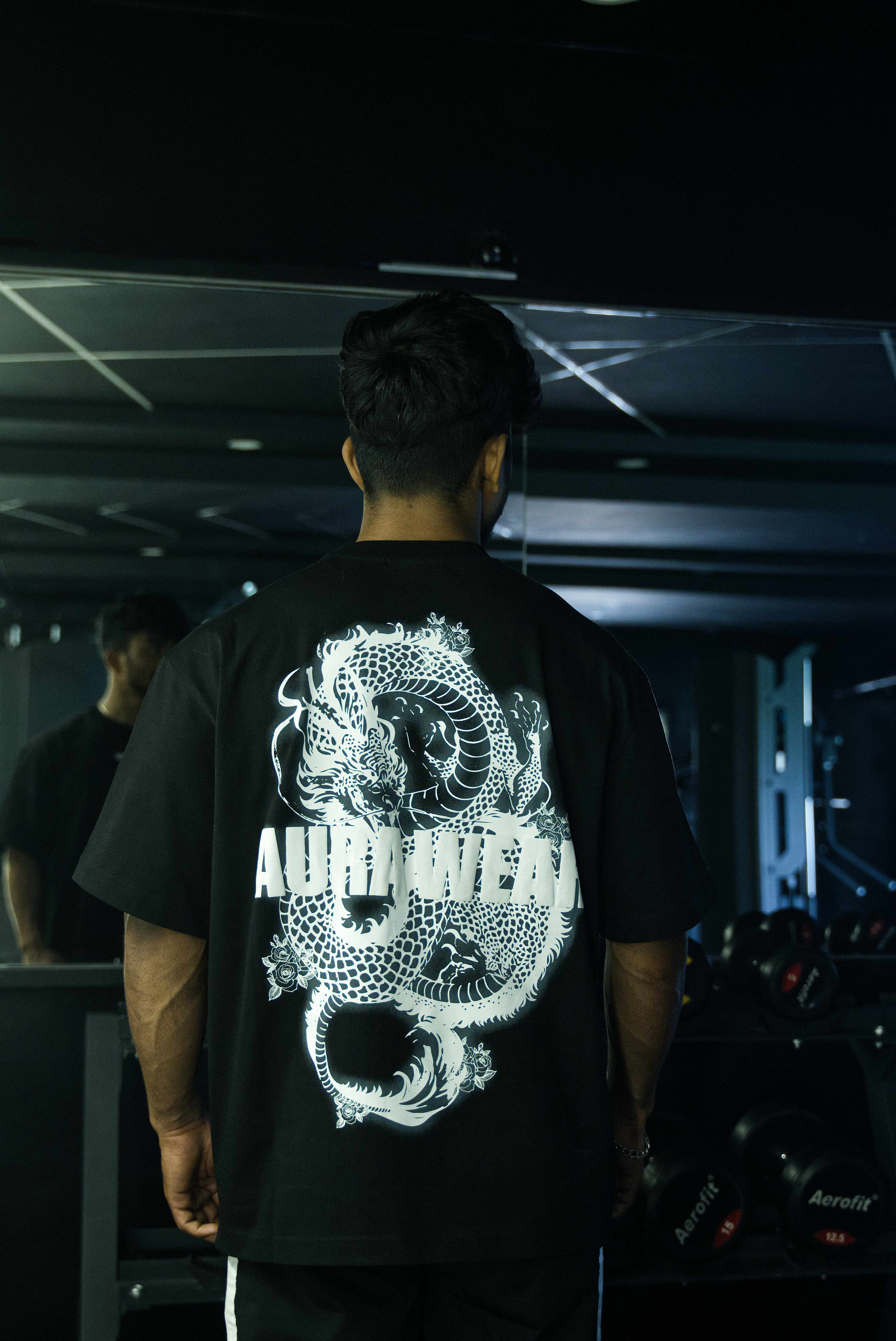 1005 - Dragon Warrior Tee - Jet Black