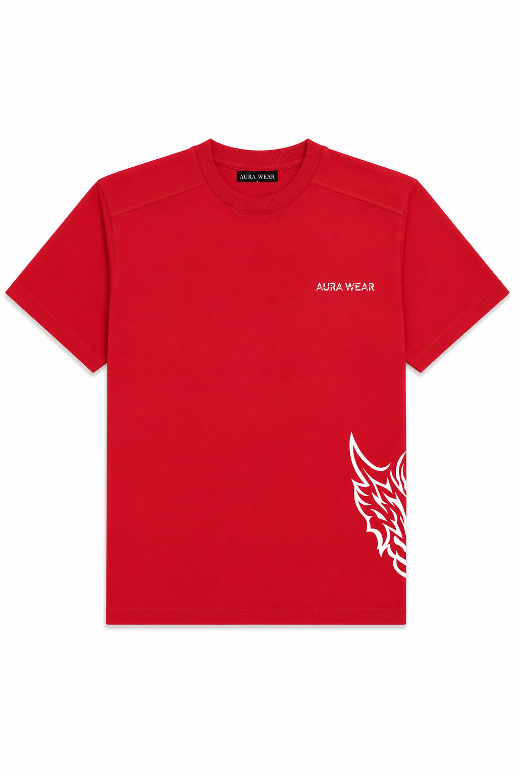 1011 - Dragon Logo Tee - Red