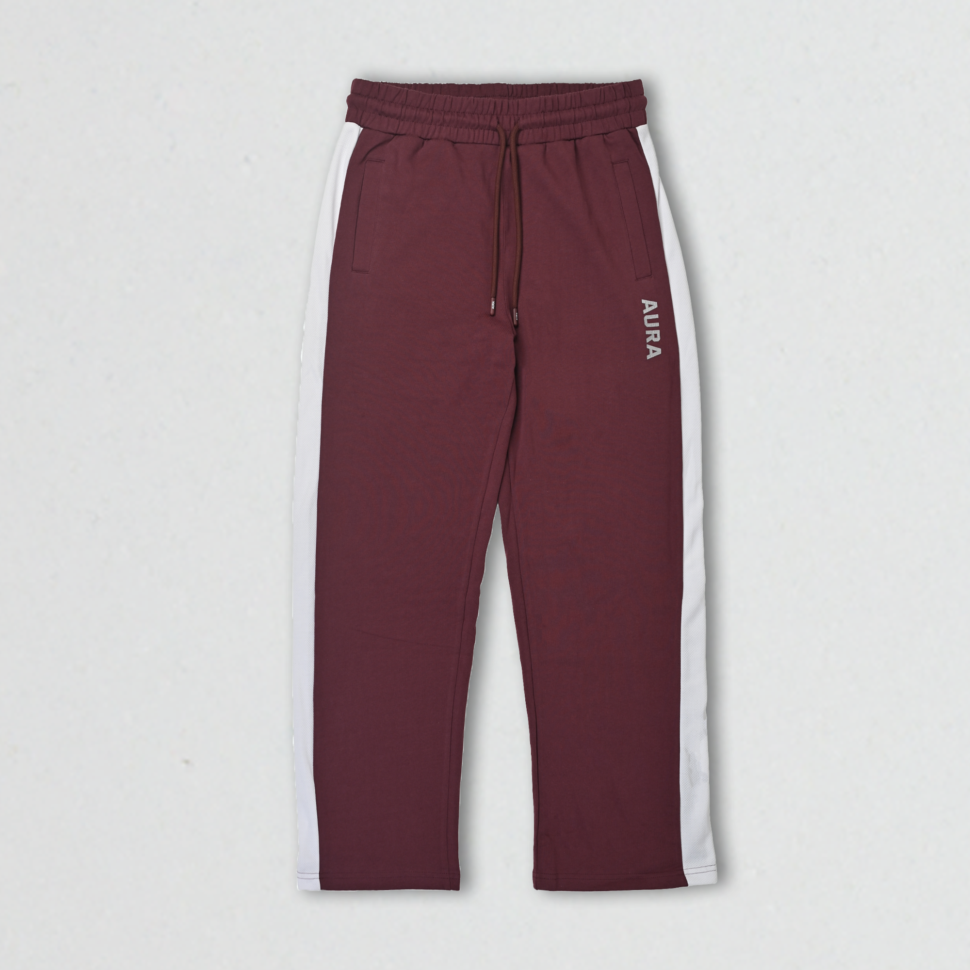 2003 – AURA Mesh Panel Jogger – MUTED WINE