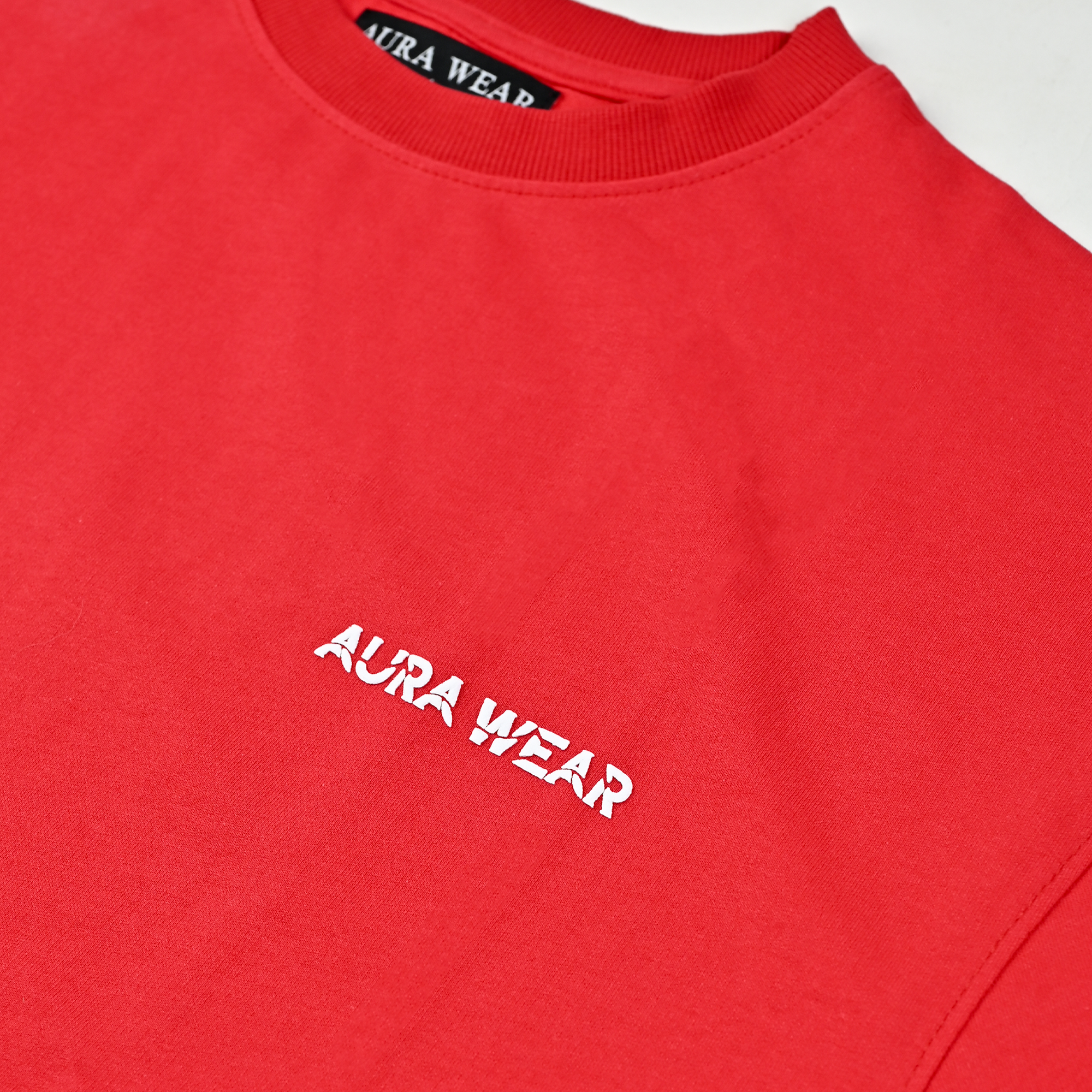 1012 - AURA DRAGON LOGO TEES -2pc PACK (BLACK+RED)
