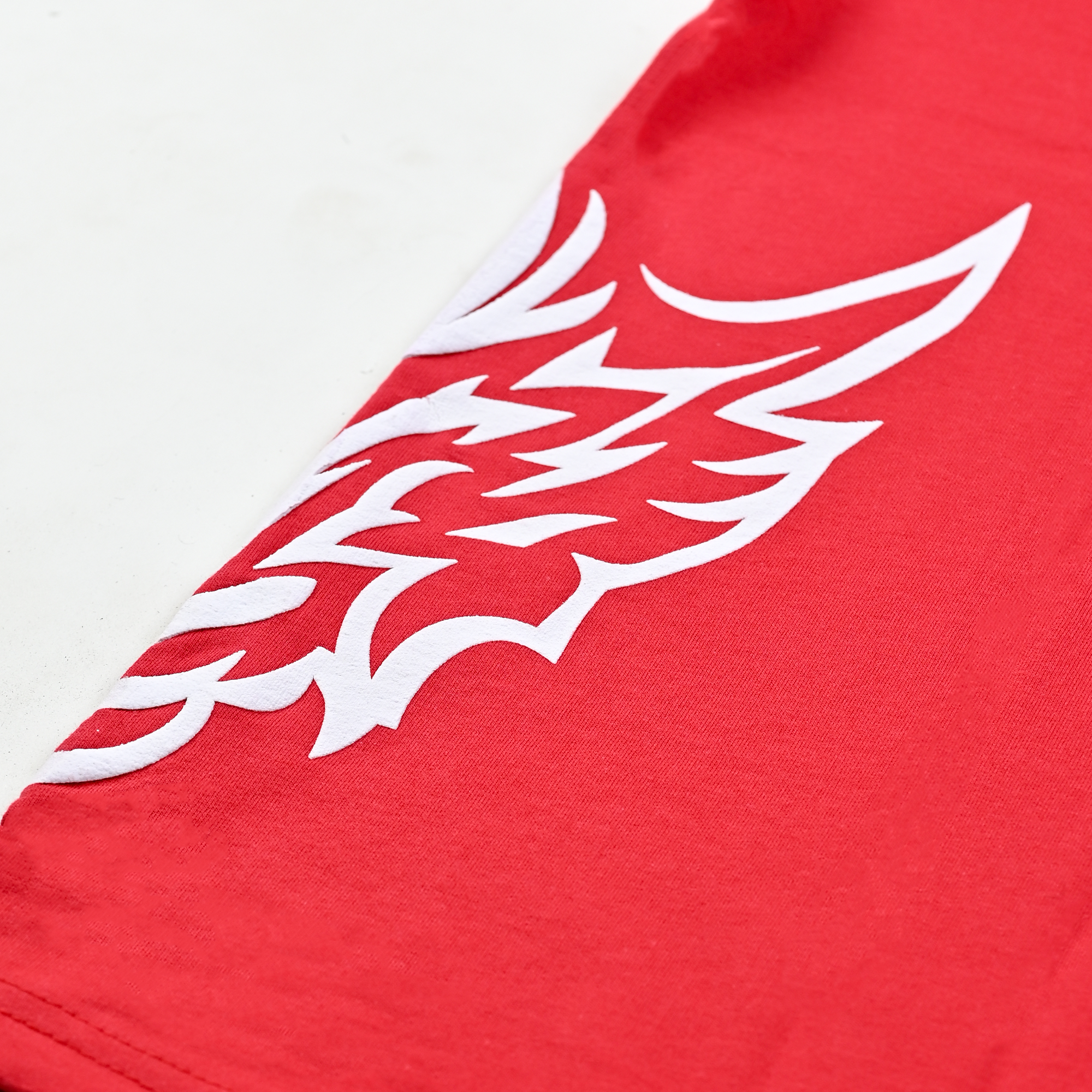 1012 - AURA DRAGON LOGO TEES -2pc PACK (BLACK+RED)