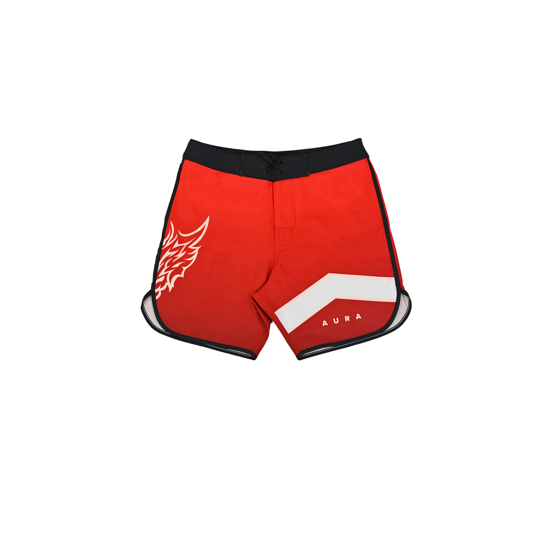 9008 - Rampage Red Boardshorts