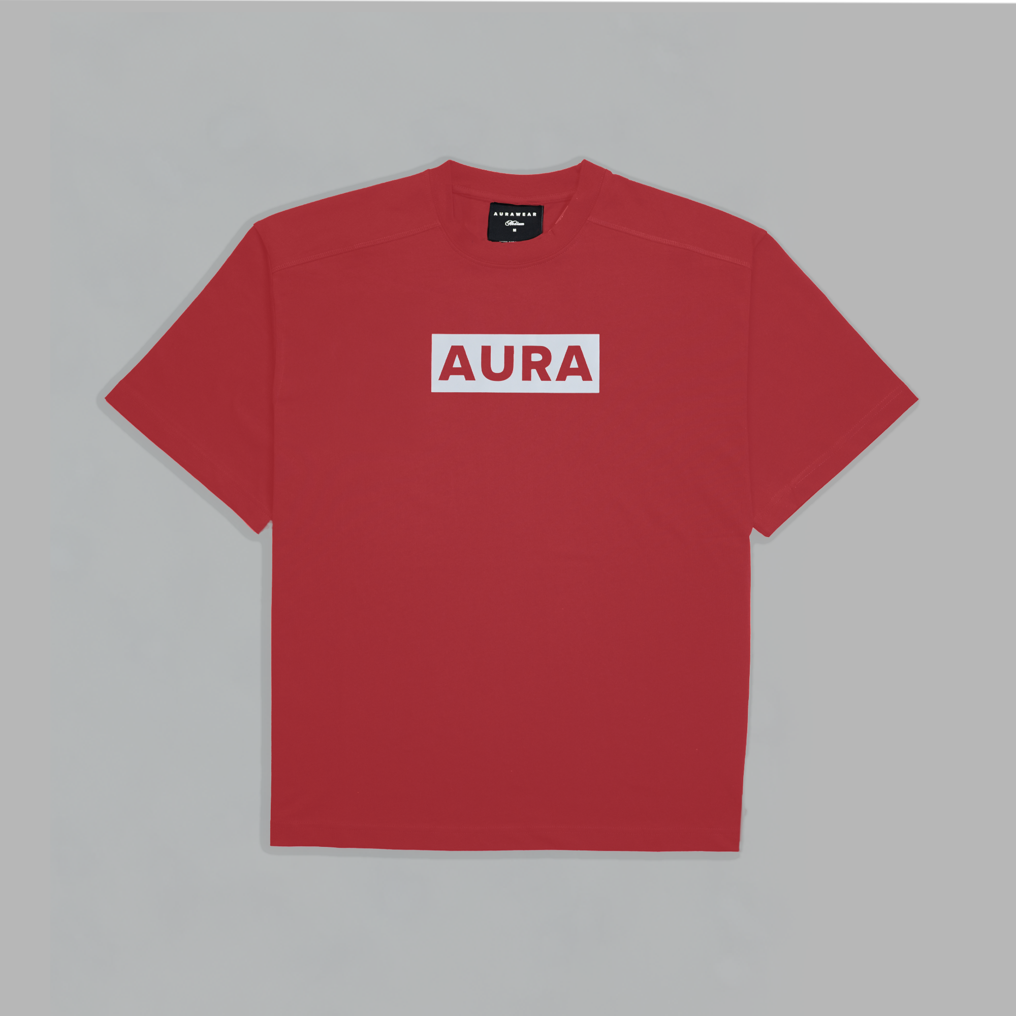 1002 -Aura Essential tee -Crimson Red