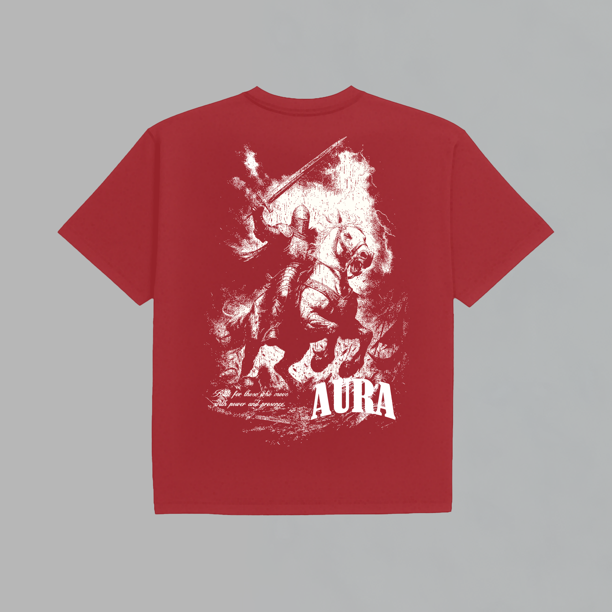 1007 - Legend King Tee - Crimson Red