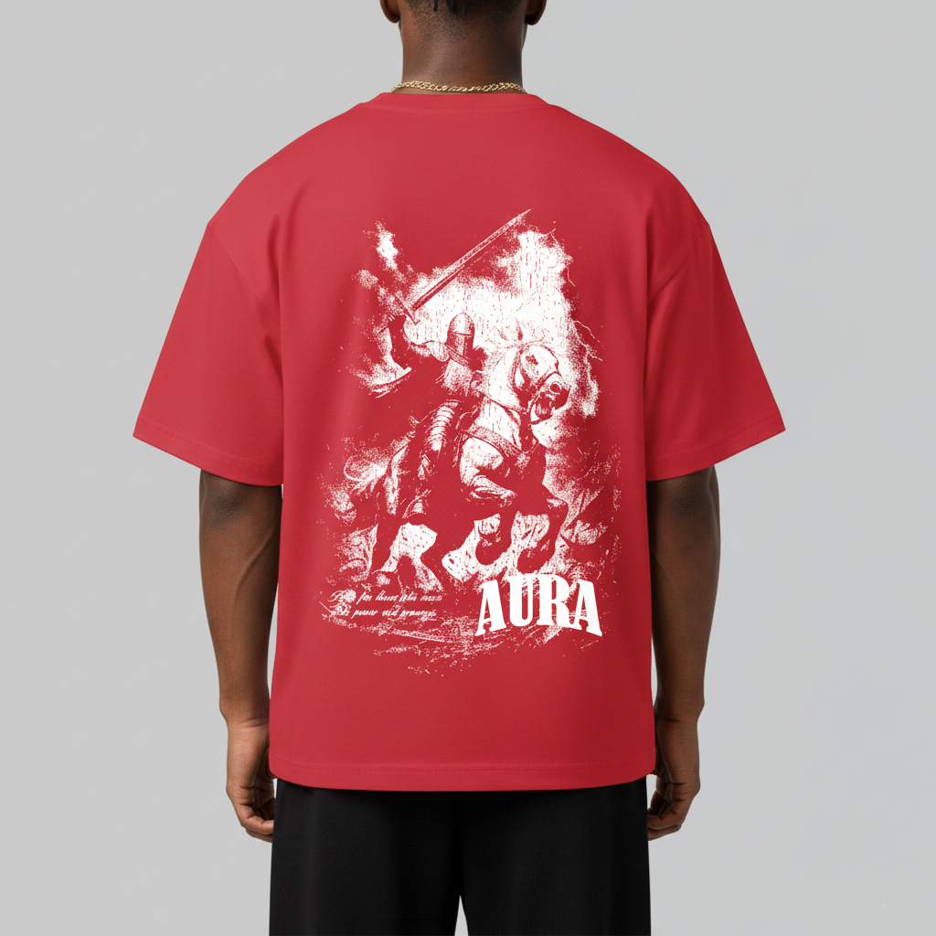 1007 - Legend King Tee - Crimson Red