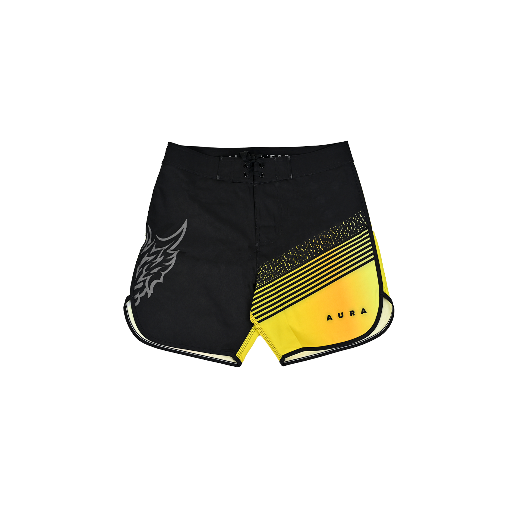 9002 - Crown Division Yellow Boardshorts